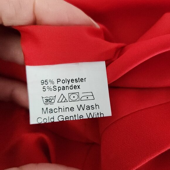 Women's Fashion Strapless 3D Flower Mini a Line Evening Party Dress - Picture 4 of 4